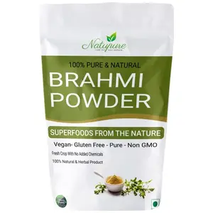 Natupure Brahmi Powder for Hair Care | 100% Natural 100gm