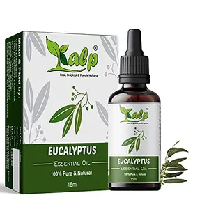 Kalp Eucalyptus Oil -100% Natural Pure Undiluted steam distilled For Massage Skin & Aromatherapy mosquito repellent & Aroma Diffuser skin and hair care -15ml