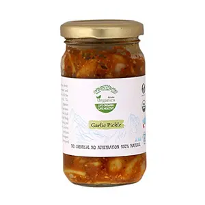 Homemade Organic Garlic Pickle Lasun Achaar 200gm