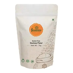 GRAMINWAY - FROM THE ROOTS Tasty & Healthy Gluten Free & Chemical Free Quinoa Flour/Atta 1kg
