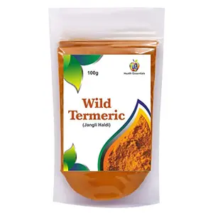 Wild Turmeric Powder Amba Haldi/Jungli Haldi (Manjal)_Pack Of 100g