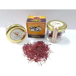 Daily Nuts Saffron Kashmir Original - 1gm ( Buy Premium A Grade Threads Highest Quality ) Pregnant Women
