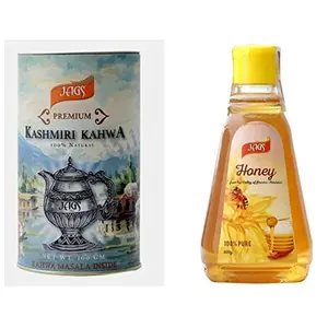 Kashmiri Kahwa Tea - 100 Gm & Honey -400 Gm Combo