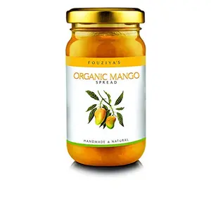Mango Fruit Spread - Indian Handmade Jam Serve With Toast , Bread And Pancake 225 GR (7.93 oz) by Fouziya's Cooking