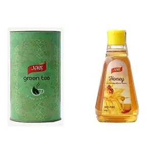 Special Green Tea -100 Gm & Honey - 400 Gm Combo