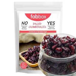 Healthy Delicious Dried Cranberries | High Protein Fiber Gluten Free 150 gm