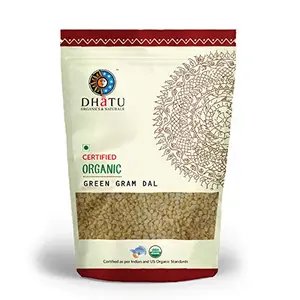 Dhatu Organics Green Gram Dal 500 g