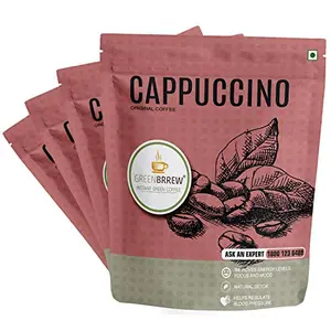 Cappuccino Original Instant Coffee Beverage Mix For Weight Management (Pack Of 4) (30G*20 Sachets)
