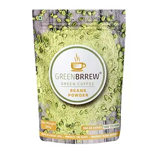 Green Coffee Beans Powder for Weight Loss - 200G (Pack of 1)