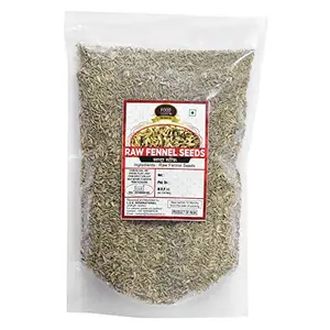 FOOD ESSENTIAL Raw Fennel Seeds (Aniseed Saunf) 400 gm (14.10 OZ)