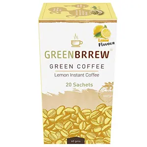 Green Coffee 20'Sachets (Lemon Flavor) for Weight Loss - 60G
