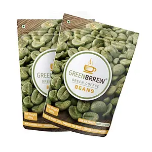 Organic Green Coffee Beans For Weight Loss (Pack Of 2) 200G Each