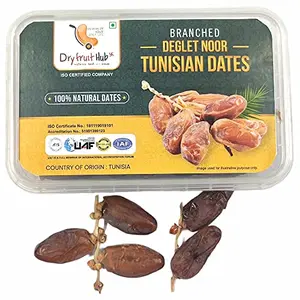 Tunisia Dates 400gmsTunisian Dates Original Tunisian Deglet Noor Branched Dates Dates Dry Fruits