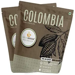 Colombia Instant Green Coffee Premix For Weight Management - 30G (Flavour: Dark Chocolate 20 Sachets) Pack Of 2