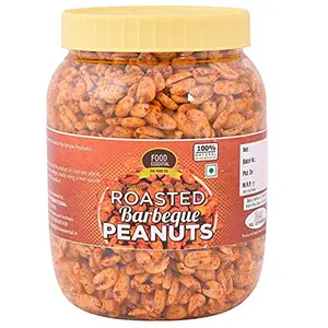 Roasted Barbeque Peanuts [Spicy Roasted Flavoured Peanuts] 500 Gm (17.64 OZ)