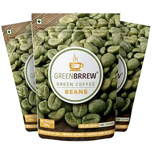 Organic & Unroasted Arabica Green Coffee Beans For Weight Loss (Pack Of 3 3 X 200G)