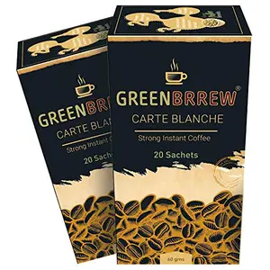Green Coffee For Weight Loss (Strong Flavor) 20'S Sachets - (60G X Pack Of 2)