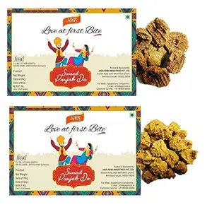 Amritsari Handmade Urad Dal Medium Spicy Masala and Moong Dal Masala Wadi Combo (200 g Each) pack 2