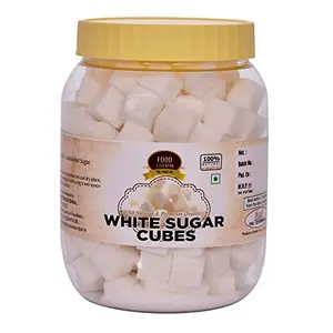 FOOD ESSENTIAL White Sugar Cubes 350gm (12.34 OZ)