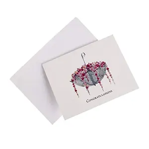 Congratulations Greeting Card | All Occasion Paper Card with Envelope| Gift Card with Customised Message | Ideal for Gifting