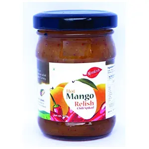 Nimkish Hot Mango Relish Fresh Fruit Chutney (120G)