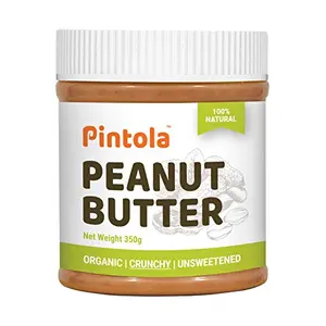 Pintola Organic Peanut Butter (Crunchy) (350g)