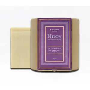 Neev Patchouli Handmade Soap- A deep Musky Natural Deodrant - 75gms