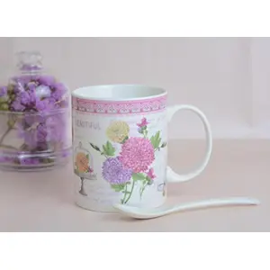 Ceramic Coffee/Tea Mug Set for Office Table/Gifting 200ml 2-PieceWhite