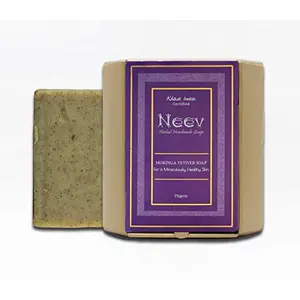 Neev Herbal Handmade Soaps Moringa Vetiver Soap For A Miraculously Healthy Skin (75 G)