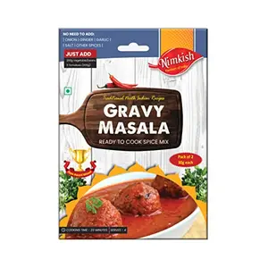 Nimkish Gravy Masala Twin Pack (2 X 30g) | Spice Mix | Easy to Cook