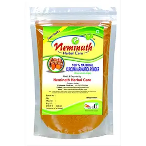 100% Natural Turmeric Rhizome (CURCUMA AROMATICA) Powder for YOUNGER LOOKING SKIN NATURALLY (227 Grams)