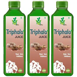 Triphala (Sugr Free) Juice - 1litre pack of 3