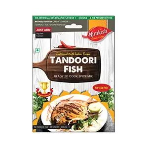 Nimkish Tandoori Fish Masala| kerala machli masala fish curry 50g Ready to Cook Spice Mix