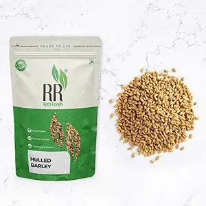 R R AGRO FOODS Hulled Barley Seeds 500g
