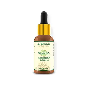 Vedantika Herbals Kumkumadi Oil- Facial Serum for Radiant skin 100% Natural and Vegan Cruelty Free 20 ml