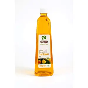 Organic Cold-Pressed Safflower Oil (Kardai) 1000 ml (35.27 OZ )