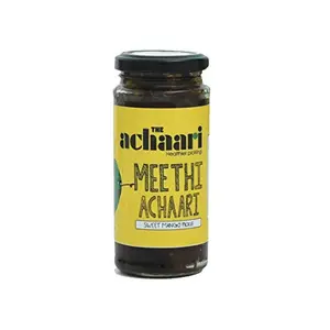 The Achaari Meethi Achaari 100% No Oil & No Preservative Homemade Sweet Mango Pickle 250 Grams