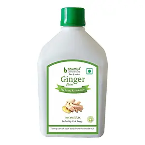 Ginger Juice |Digestion| Natural Juice (Sugar Free) 1 Ltr