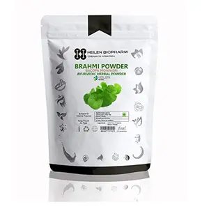 Heilen Biopharm Brahmi Powder for Hair Growth & Skin Care (200 gm / 7 oz / 0.44 lb)