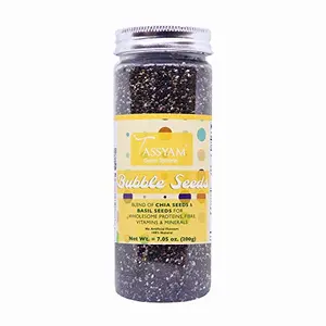 Tassyam Bubble Seeds - Chia & Basil Seed Mix (200g)