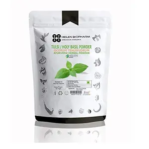 Heilen Biopharm Tulsi Powder for Face & Hair Pack (Holy Basil - Immunity Booster) (200)