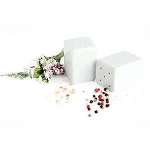 White Porcelain Pepper & Salt Pot 5.5 cm Use for Dining Table , Home , Kitchen and Hotel