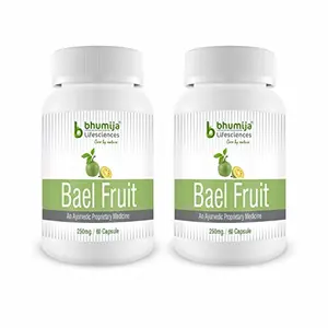 Bael Fruit Capsules - 60 Capsule (Pack of 2)