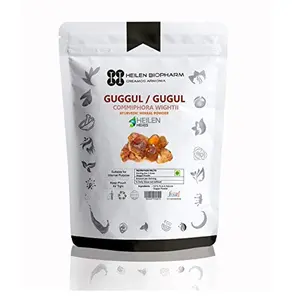 Heilen BIopharm Guggul Herbal Powder 200 gram (Commiphora wightii) Indian bdellium/gugal/gugul/Mukul myrrh