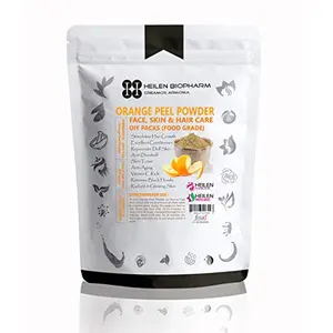 Heilen Biopharm Orange Peel Powder for Face Skin and Hair Packs -Natural Food Grade (200 gm/7 oz/0.44 lb)