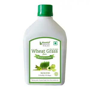 Wheat Grass Juice (with Aloe & Amla) (Sugar Free) 1 L