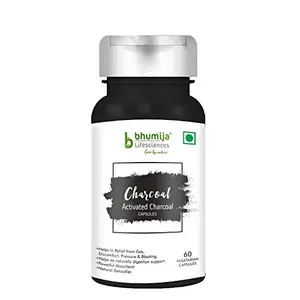 Activated Charcoal 1000mg - 60 Vegetarian Capsules