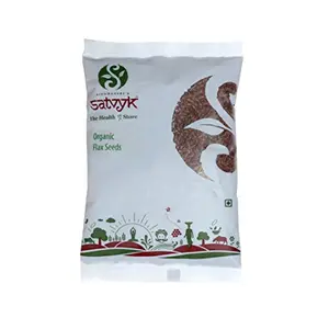 Organic Flax Seeds-Indian Nuts Snacks 200 Gms (7.05 OZ )