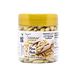 Tassyam Ultra Pine Nuts 75g | Premium Rare Natural