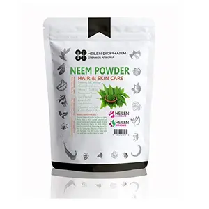 Heilen Biopharm Neem Powder (Azadirachta indica) Anti-Dandruff Hair DIY Packs & Anti Acne Face Packs (200 g)